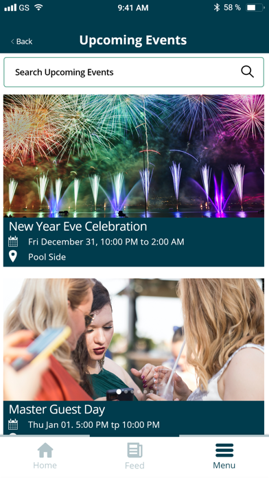 BHI ClubNow Screenshots