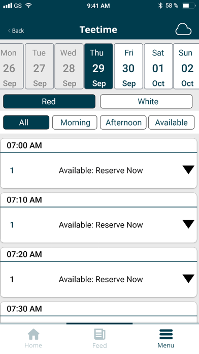 BHI ClubNow Screenshots