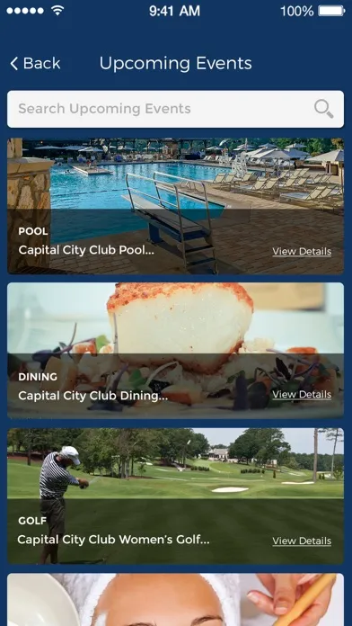 Zrzuty ekranu Capital City Club