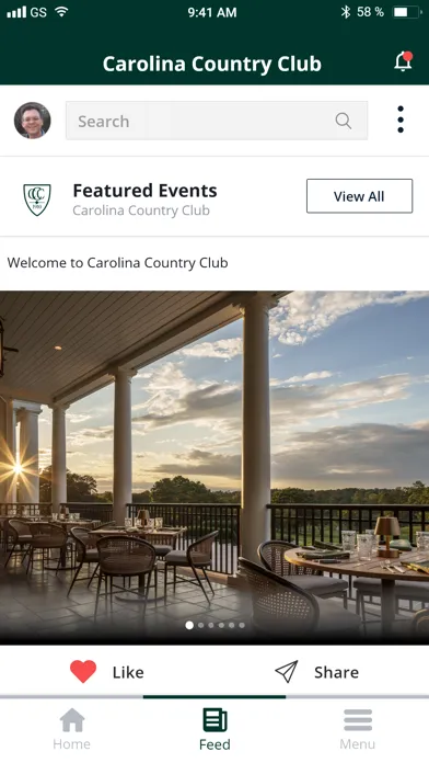Capturas de tela do Carolina Country Club