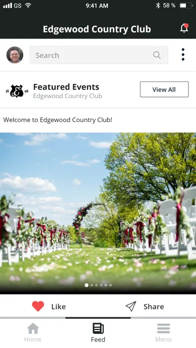 Edgewood Country Club myECC Screenshots