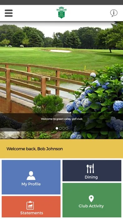 Capturas de tela do Green Valley Golf Group