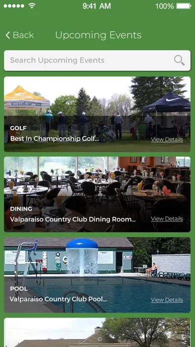 Скриншоты Valparaiso Country Club