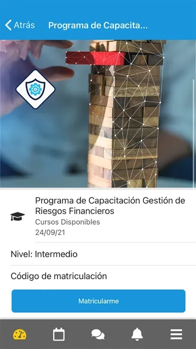 Screenshot di Portal EF SIB