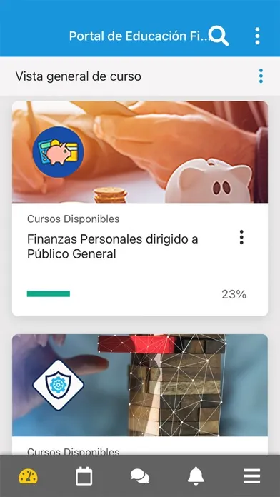Screenshot di Portal EF SIB