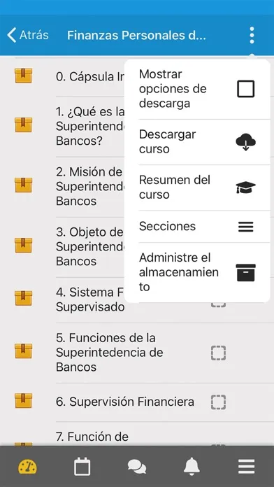 Screenshot di Portal EF SIB