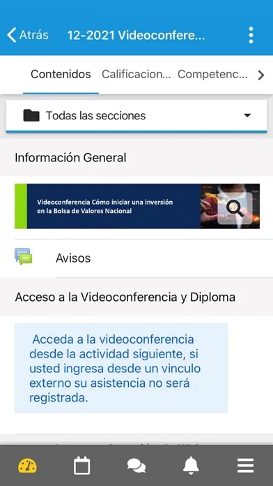 Screenshot di Portal EF SIB