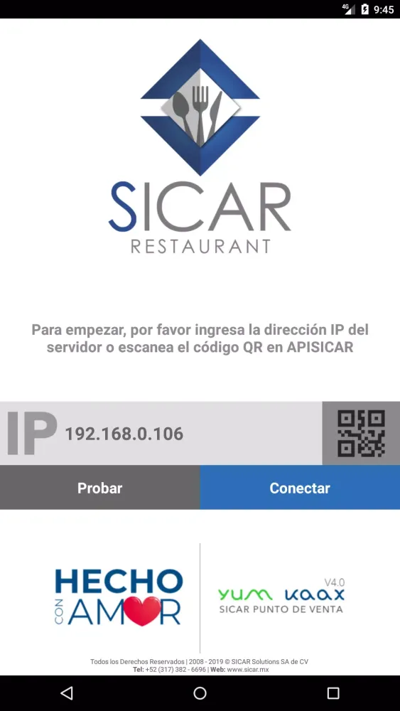 SICAR Comandero v4.0 Screenshots