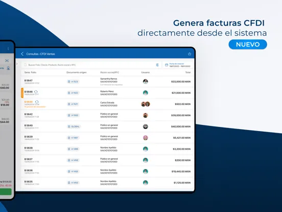 SICAR X Point of Sale iPad  Ekran Görüntüleri