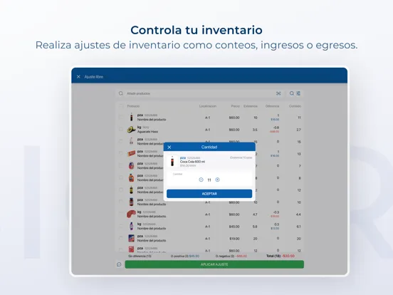 SICAR X Point of Sale iPad  Ekran Görüntüleri