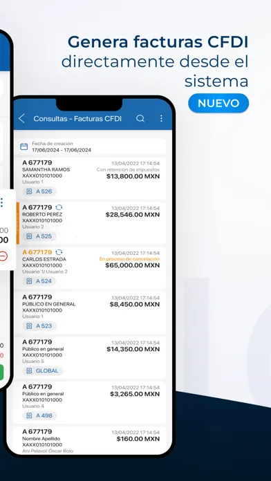 SICAR X Point of Sale Ekran Görüntüleri