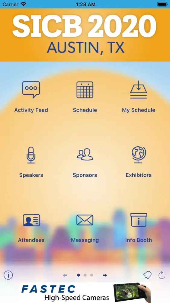 Скриншоты SICB 2020 Annual Meeting