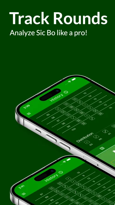 Sic Bo Dashboard: Casino App سکرین شاٹس