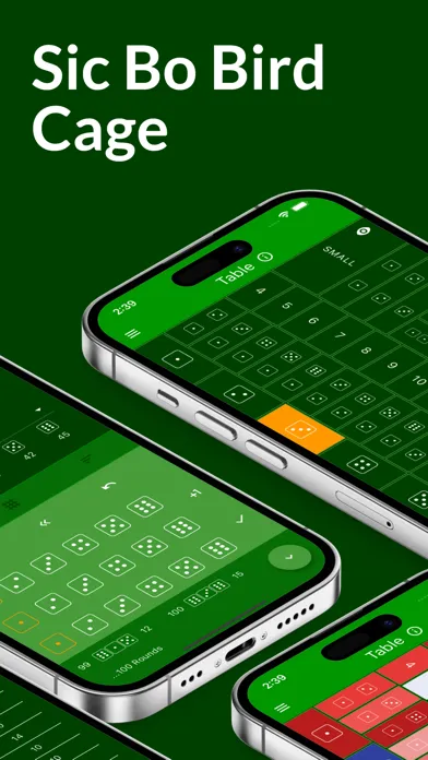 Sic Bo Dashboard: Casino App سکرین شاٹس