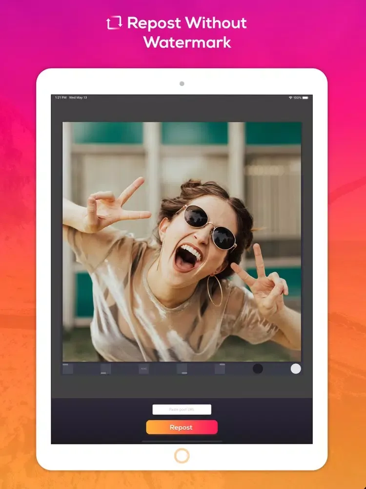 ReShare - Repost for Instagram iPad 应用截图