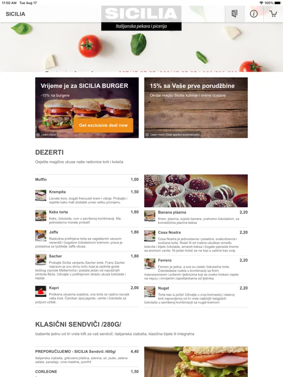 Sicilia MNE iPad  스크린샷