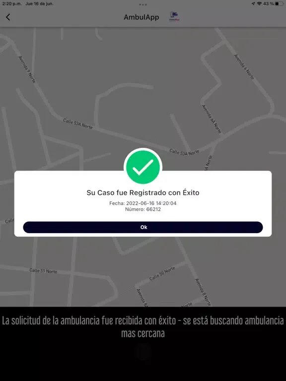 AmbulApp Salud Cali iPad  スクリーンショット