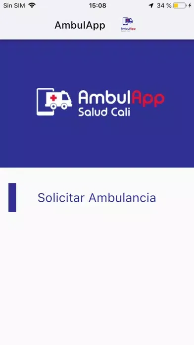 AmbulApp Salud Cali スクリーンショット