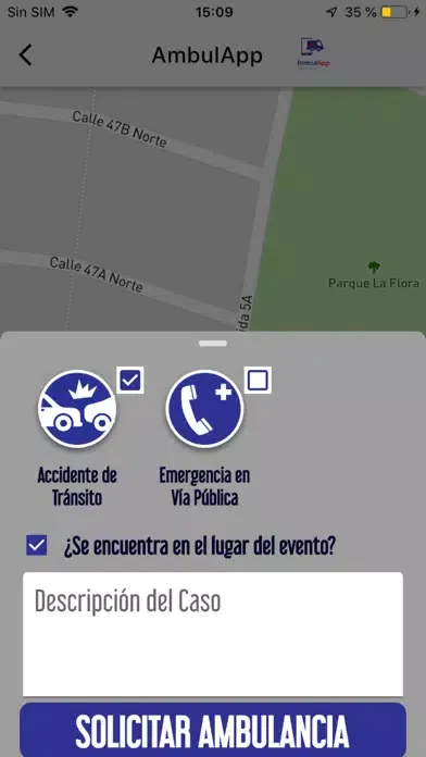AmbulApp Salud Cali スクリーンショット