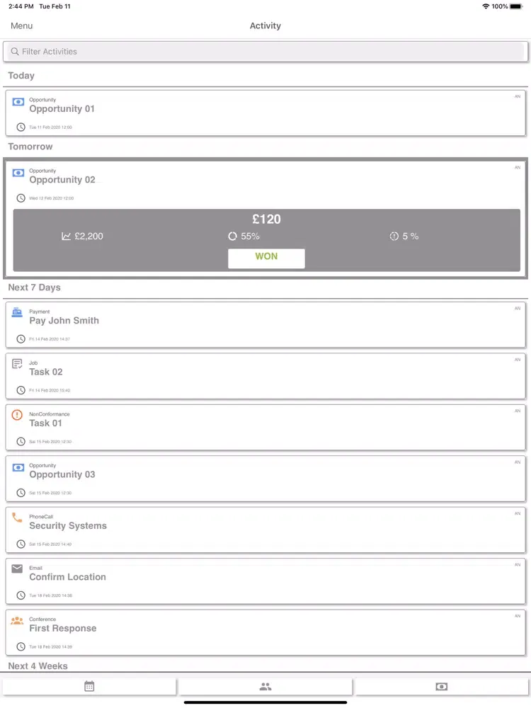Sicon TCM v19.2 iPad  স্ক্রিনশট