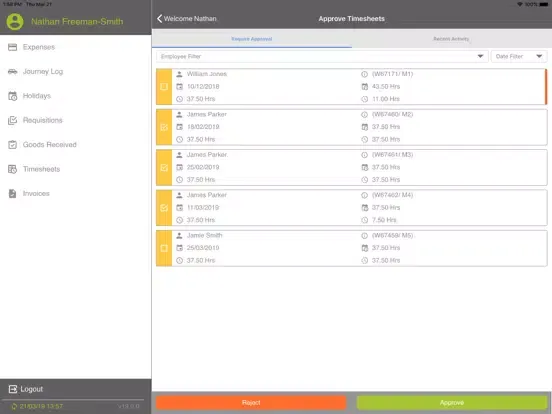 Скриншоты Sicon WAP v19 iPad 
