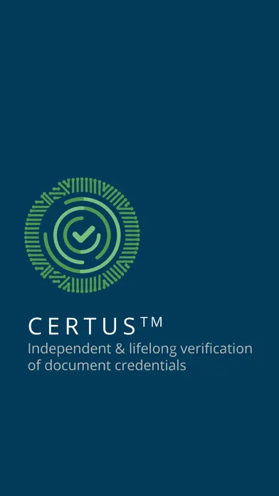 Captures d'écran de CERTUS
