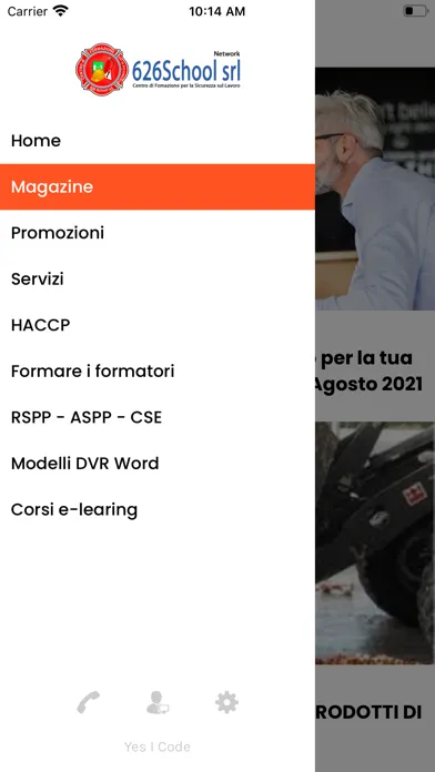 Captures d'écran de 626School Sicurezza sul Lavoro