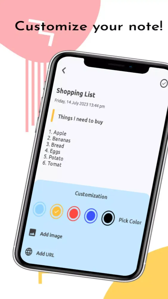Capturas de pantalla de Notes - Your personal notepad