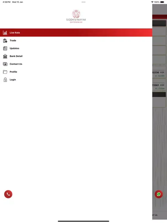 Capturas de pantalla de Siddhivinayak Enterprise iPad 