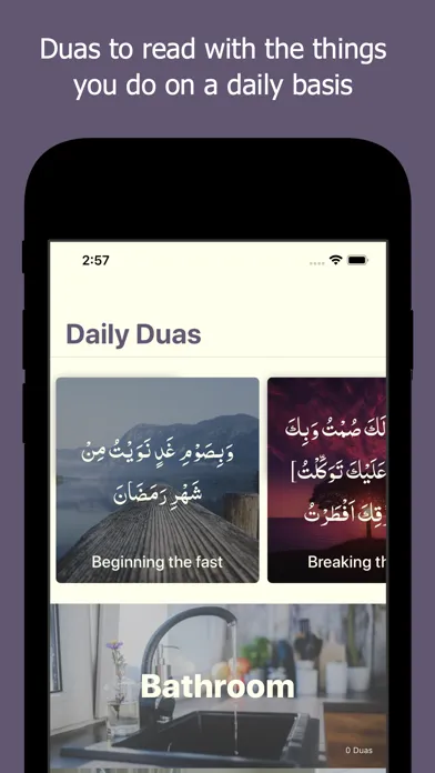 Capturas de pantalla de Daily Duas - Islamic Prayers