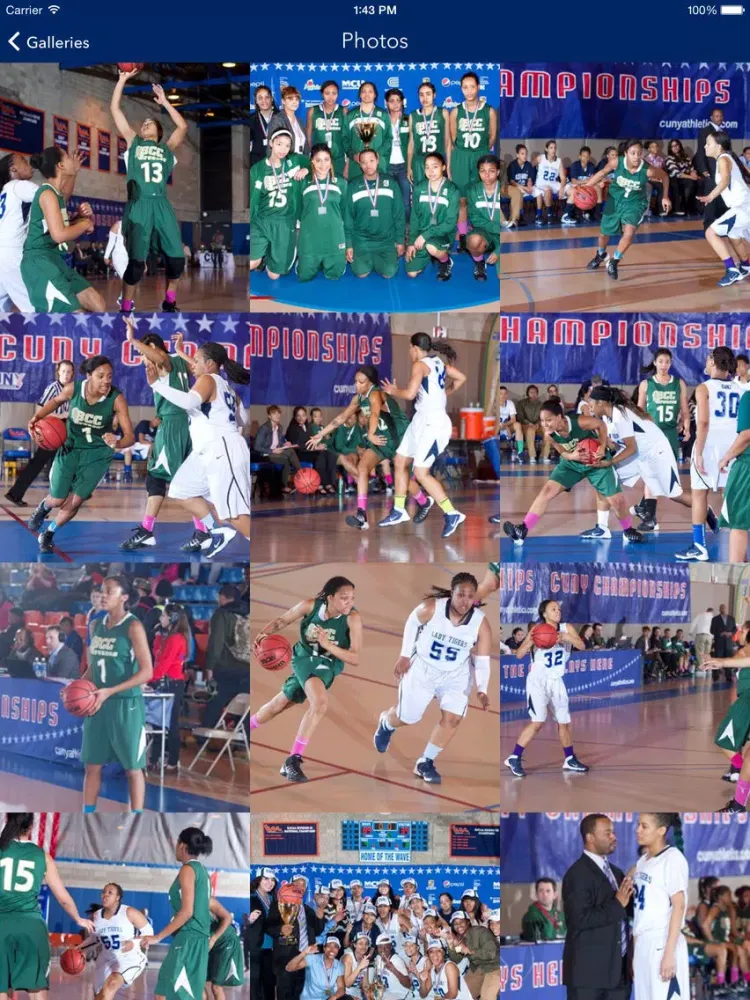 صور City University of New York Athletics - CUNY Conference iPad 