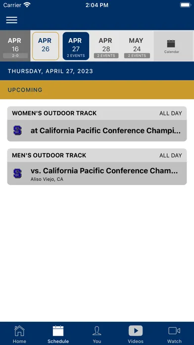 Скриншоты UC Merced Athletics