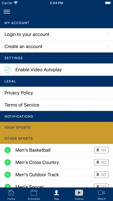 Скриншоты UC Merced Athletics