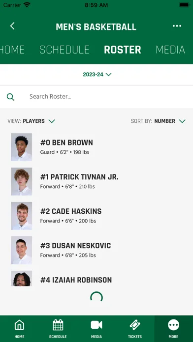 Dartmouth Sports Screenshots