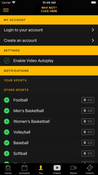 Fort Hays State Athletics Screenshots