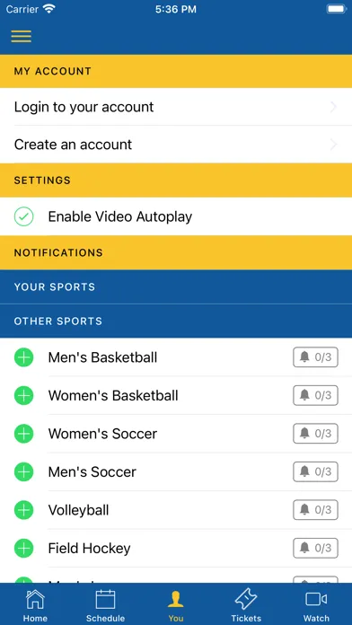 Hofstra Pride سکرین شاٹس