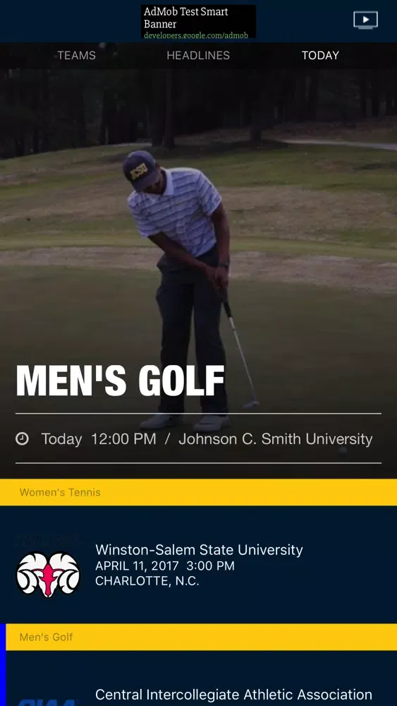 Captures d'écran de Johnson C. Smith University Golden Bulls