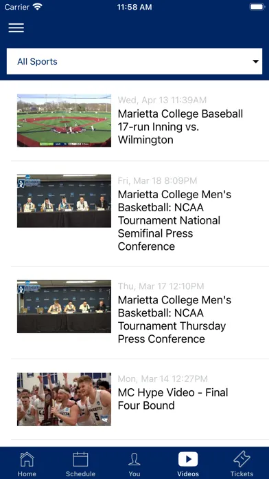 صور Marietta College Pioneers