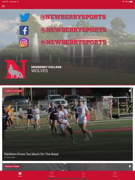 Скриншоты Newberry Wolves iPad 