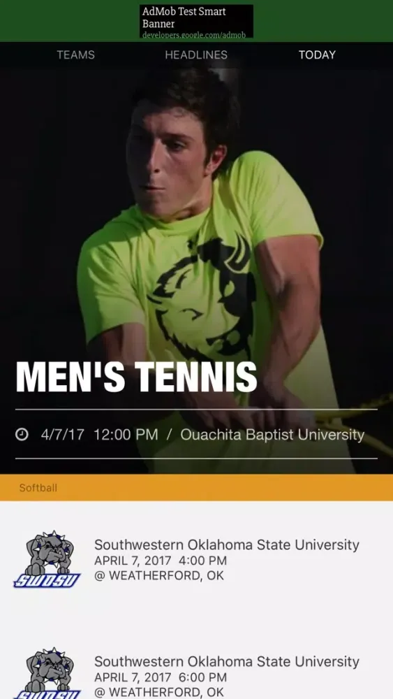 Oklahoma Baptist University Bison Screenshots