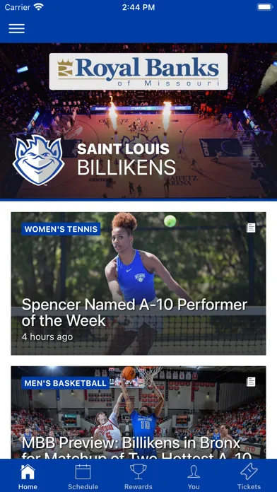 Billikens Athletics Ekran Görüntüleri