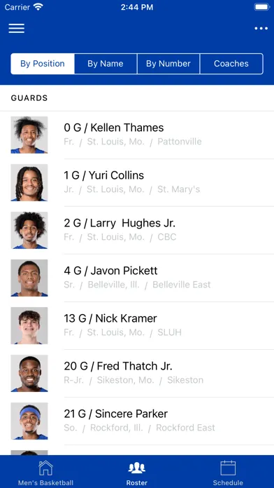 Billikens Athletics Ekran Görüntüleri