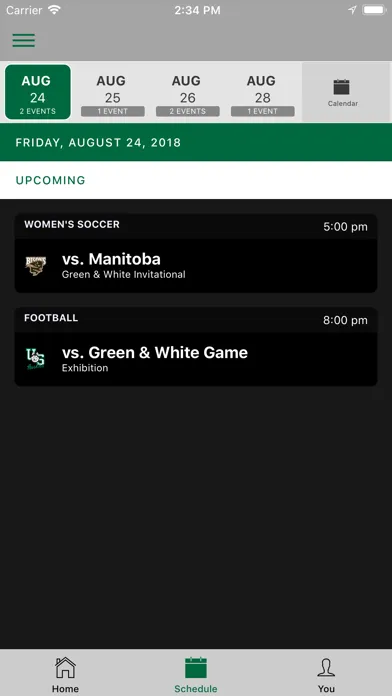 Huskie Athletics Screenshots