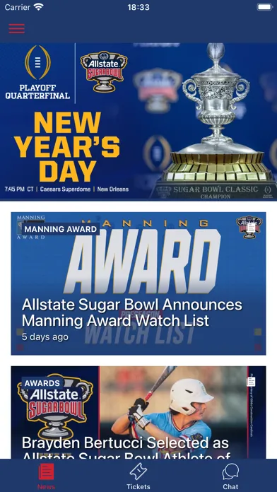 Sugar Bowl Mobile 스크린샷