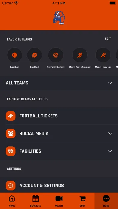 CGA Athletics应用截图