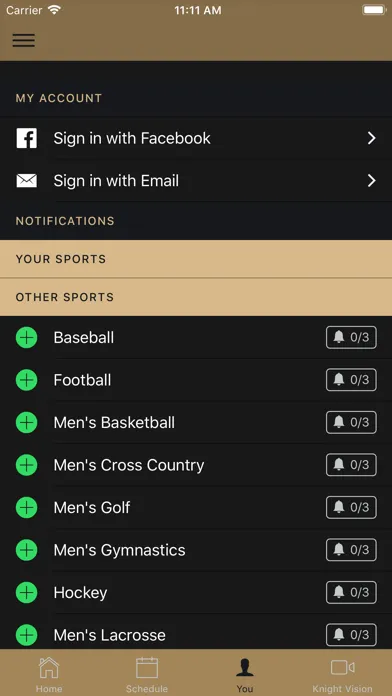 Army Athletics 스크린샷