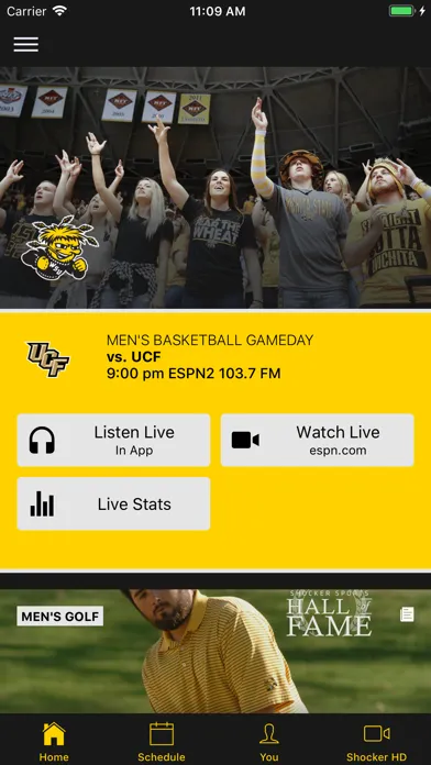 Tangkapan skrin Go Shockers