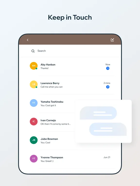 Tangkapan layar SIDEBAR Edinburg iPad 