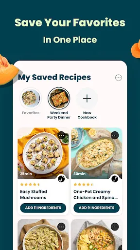 SideChef: Recipes & Meal Plans应用截图