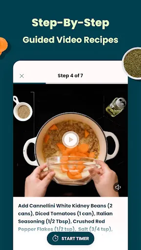 SideChef: Recipes & Meal Plans应用截图